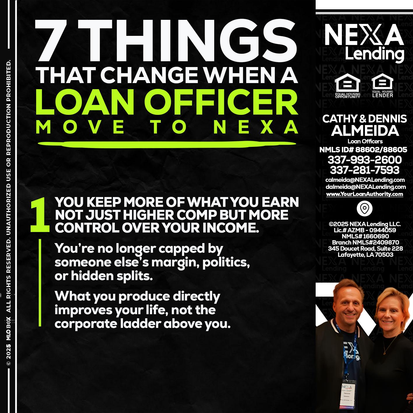 7 THINGS (1) - Dennis Almeida -Mortgage Loan Officer