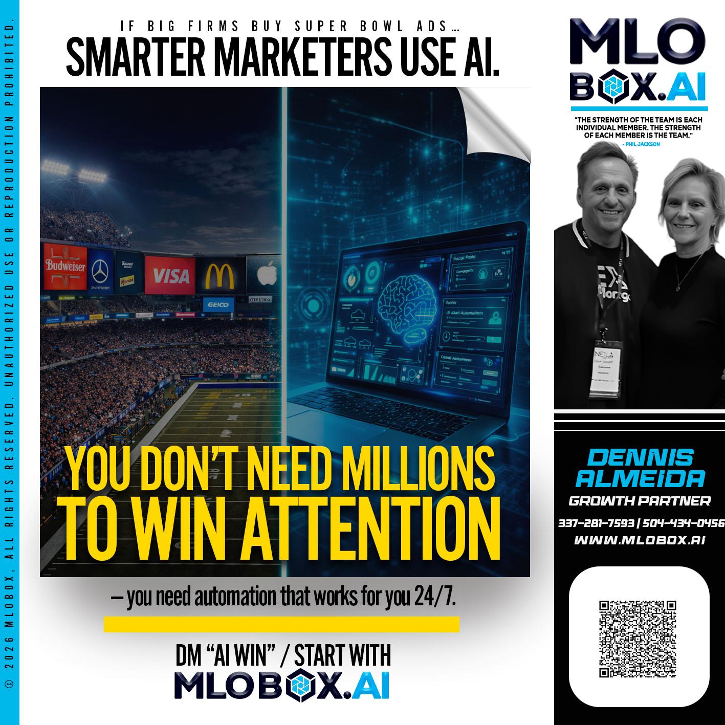 you don't need - Dennis Almeida -Mortgage Loan Officer