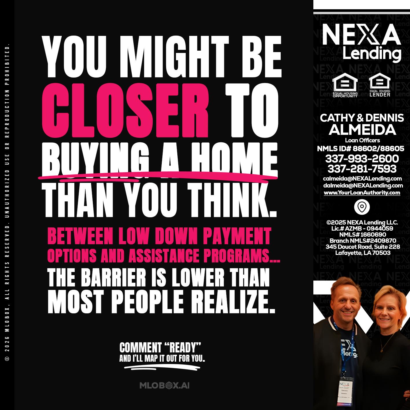 YOU MIGHT BE - Dennis Almeida -Mortgage Loan Officer