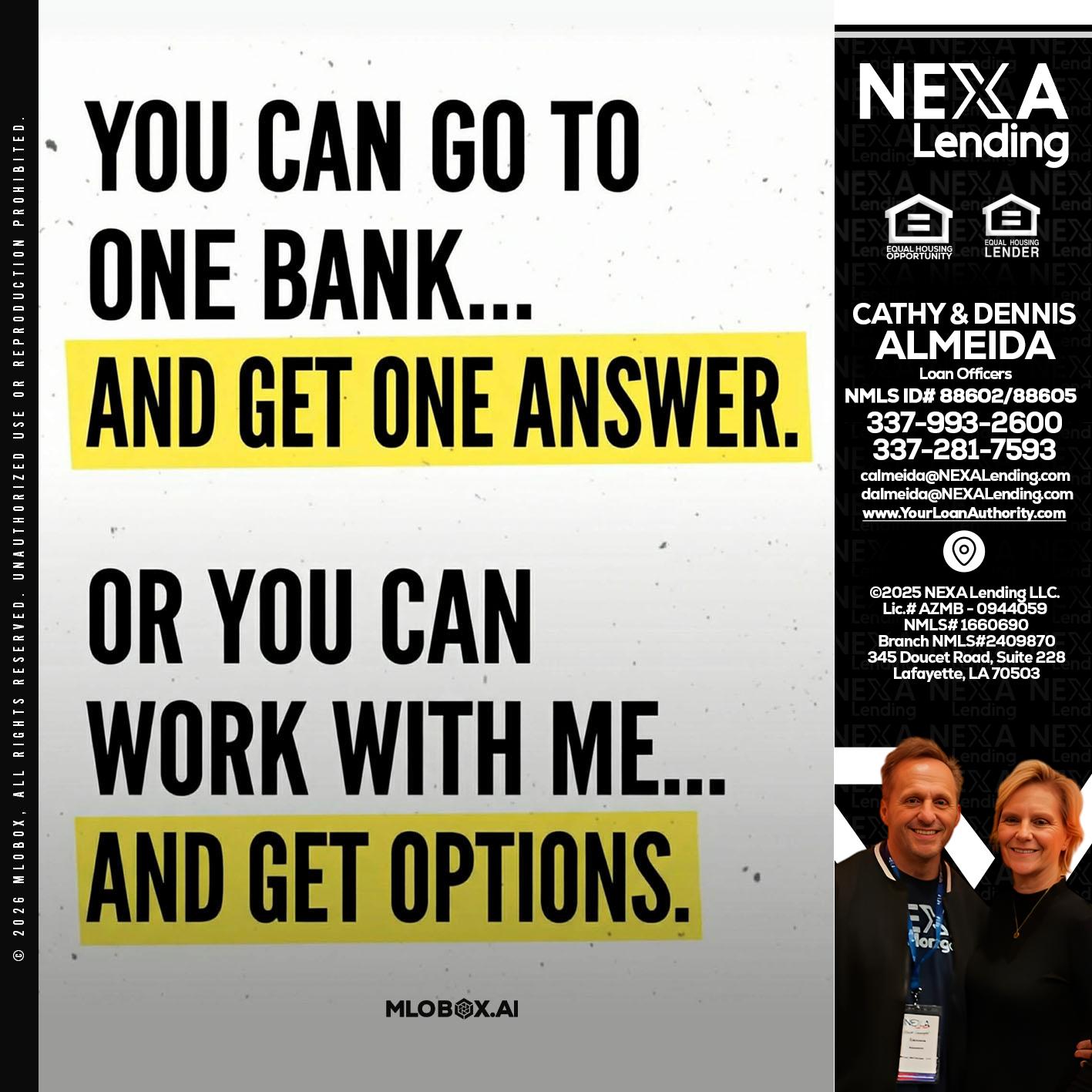 YOU CAN GO TO - Dennis Almeida -Mortgage Loan Officer
