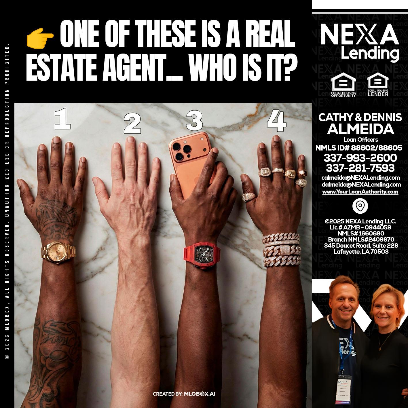 ONE OF THESE - Dennis Almeida -Mortgage Loan Officer