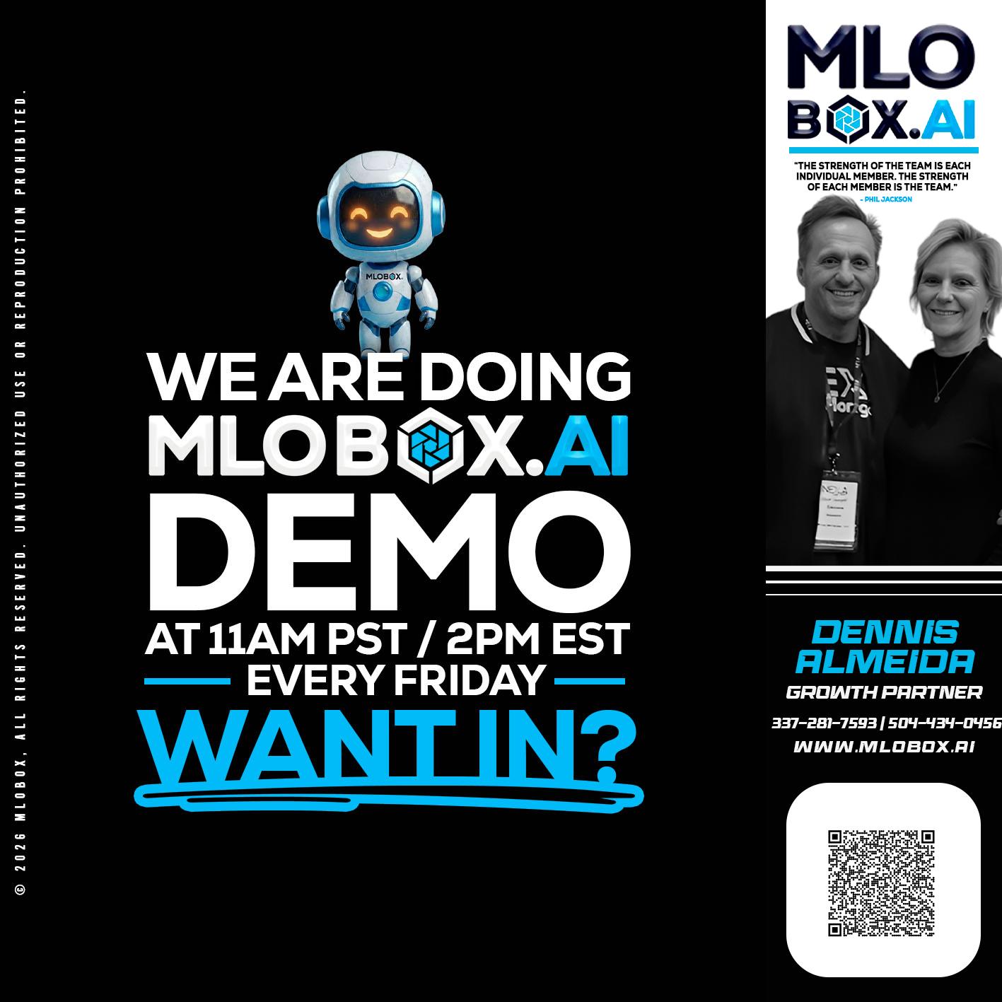 WE ARE DOING - Dennis Almeida -Mortgage Loan Officer