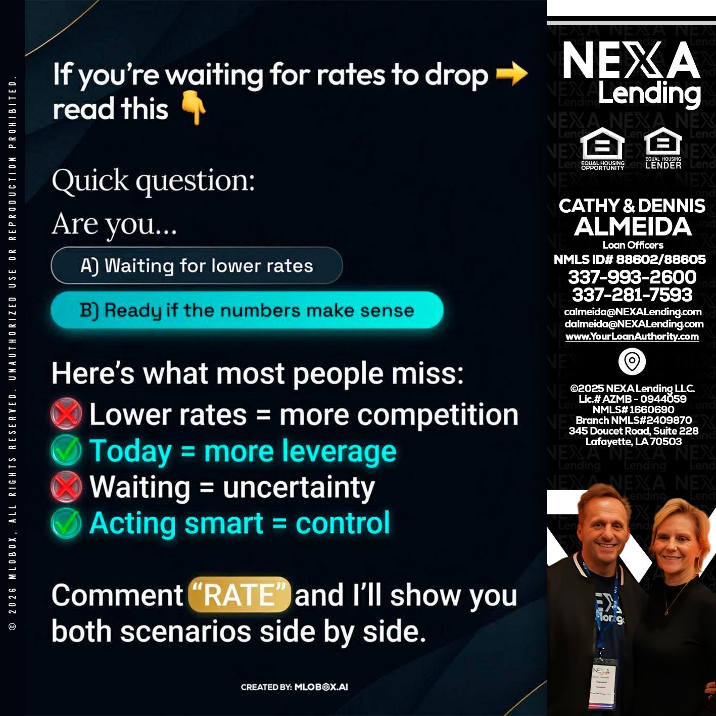 IF YOU ARE - Dennis Almeida -Mortgage Loan Officer