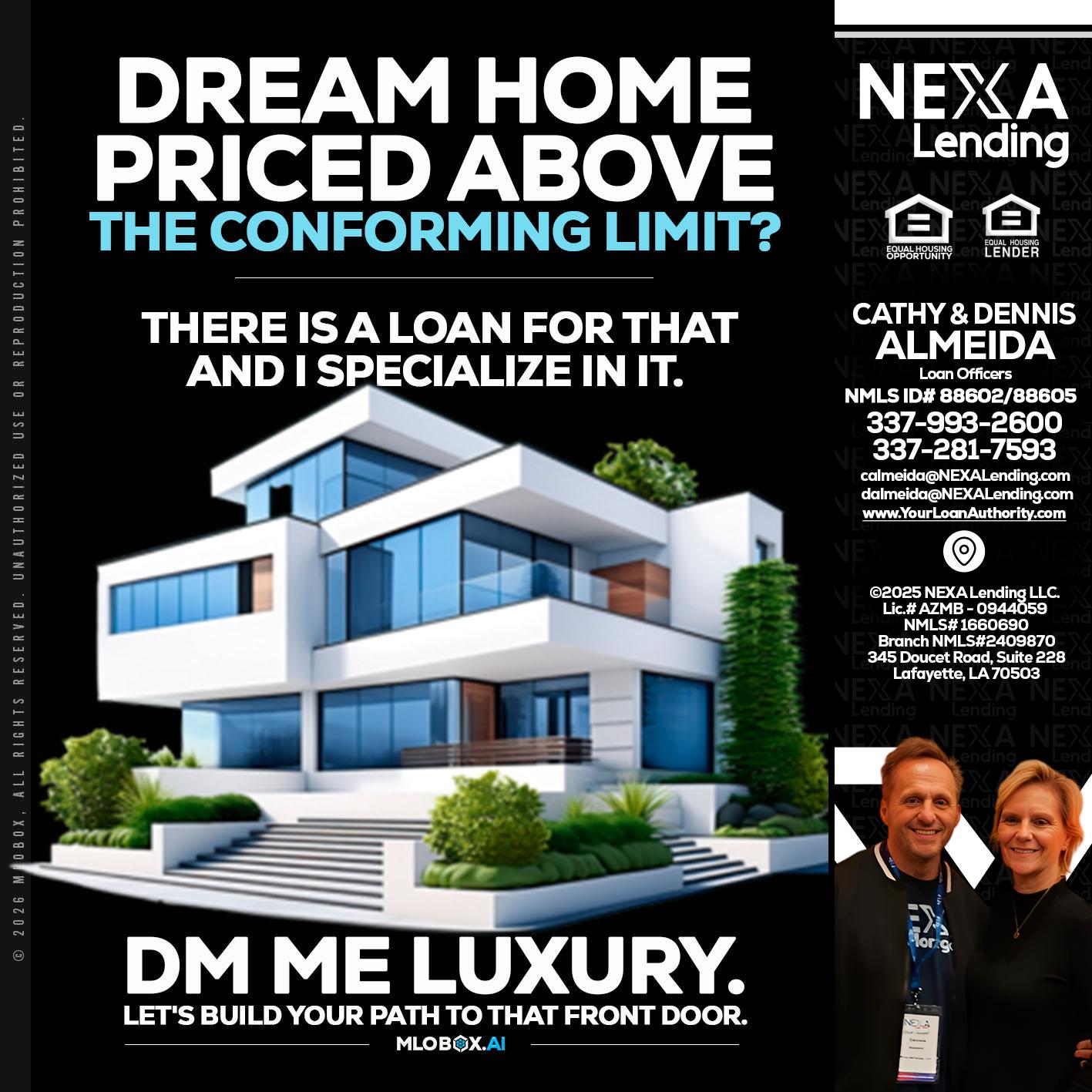 DREAM HOME - Dennis Almeida -Mortgage Loan Officer
