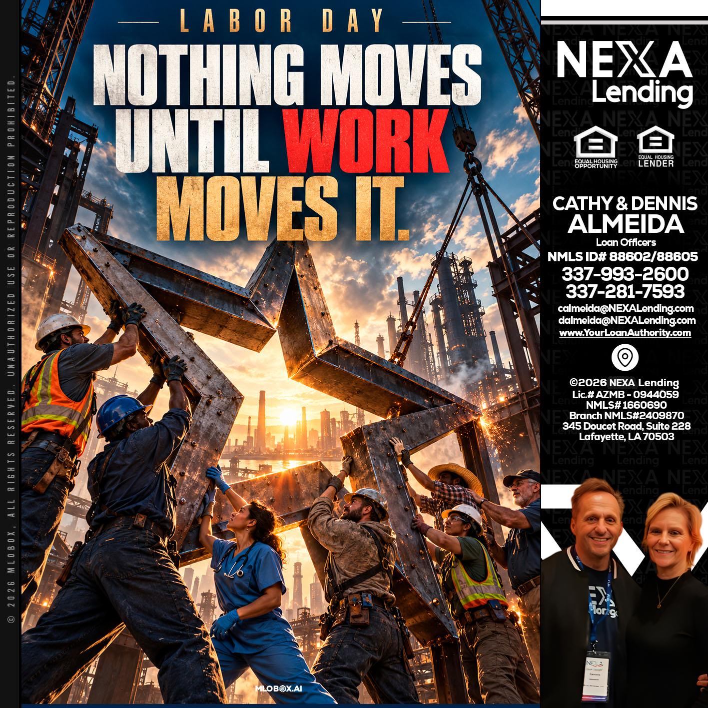 LABOR DAY - Dennis Almeida -Mortgage Loan Officer