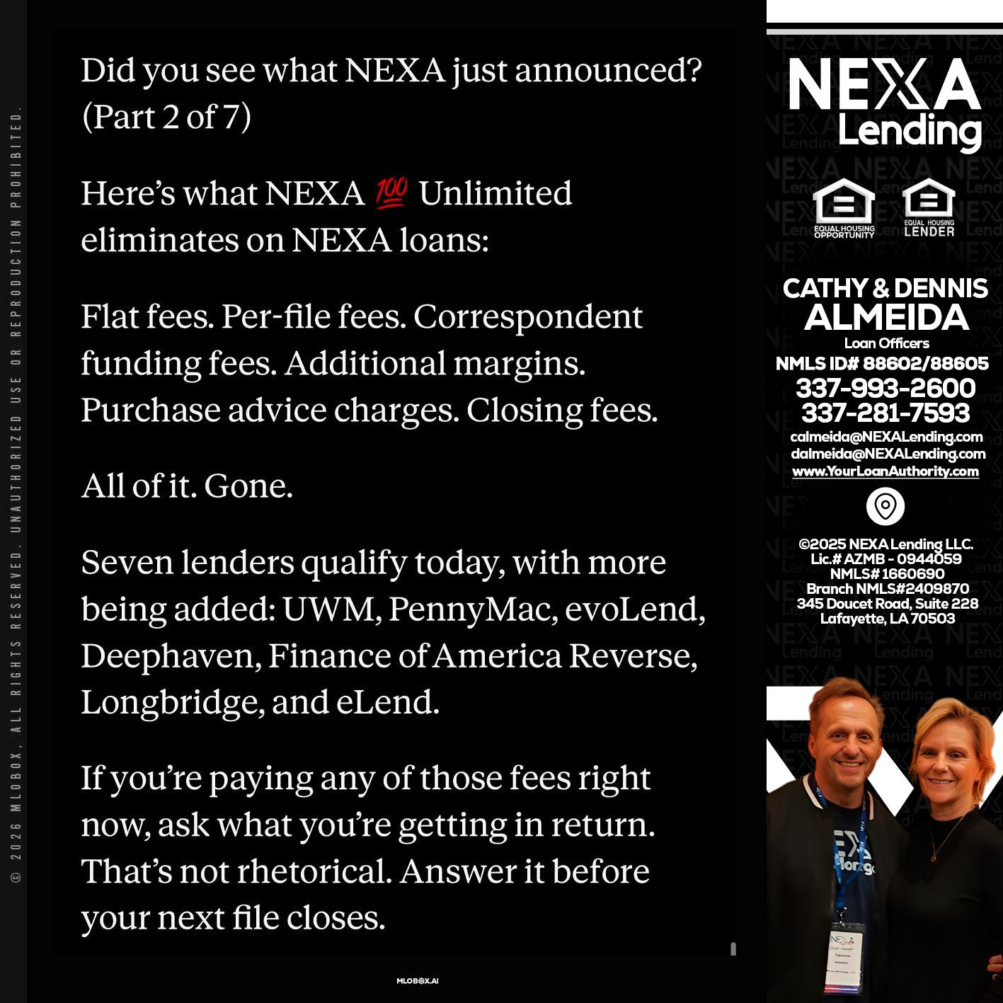 2 OF 7 - Dennis Almeida -Mortgage Loan Officer