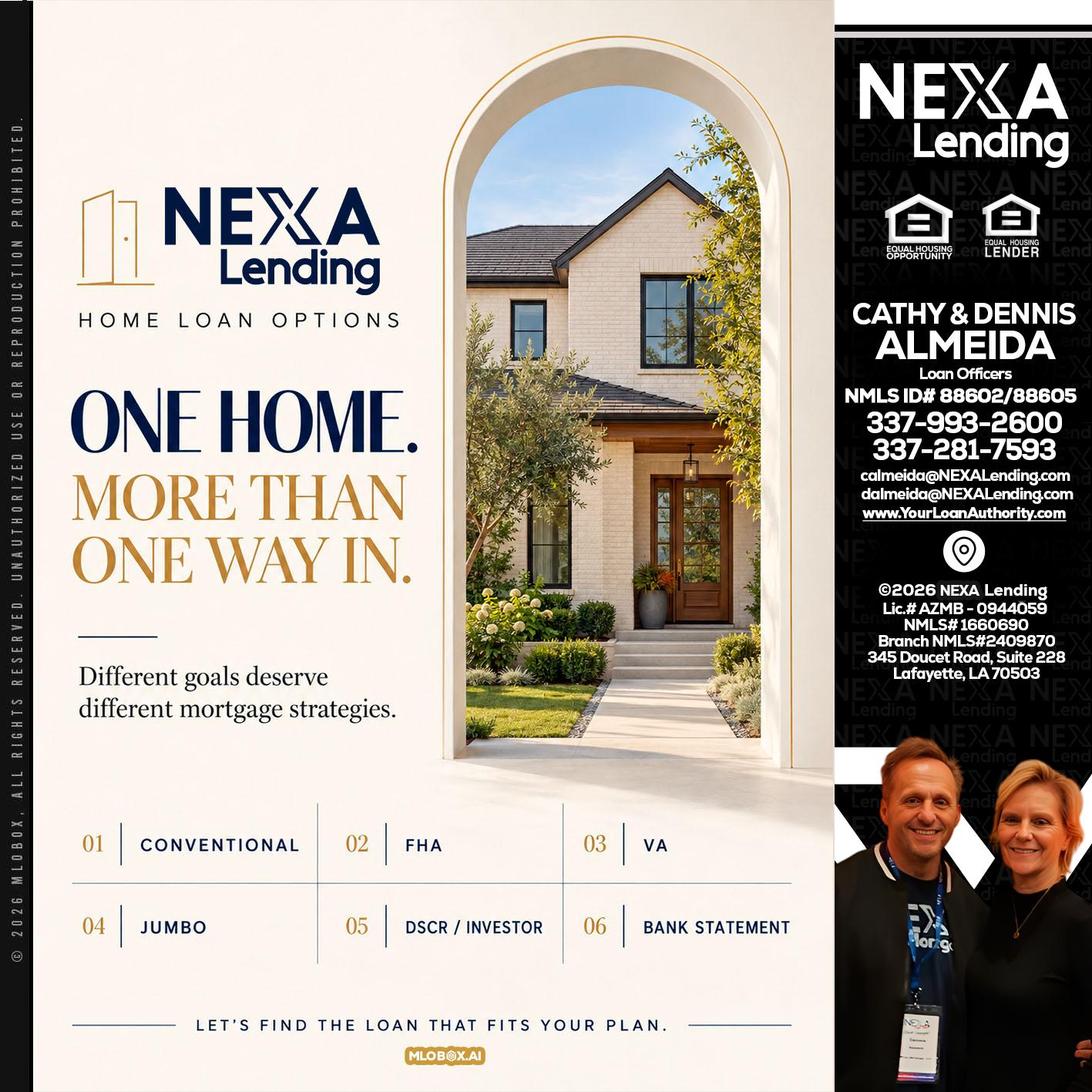 ONE HOME - Dennis Almeida -Mortgage Loan Officer