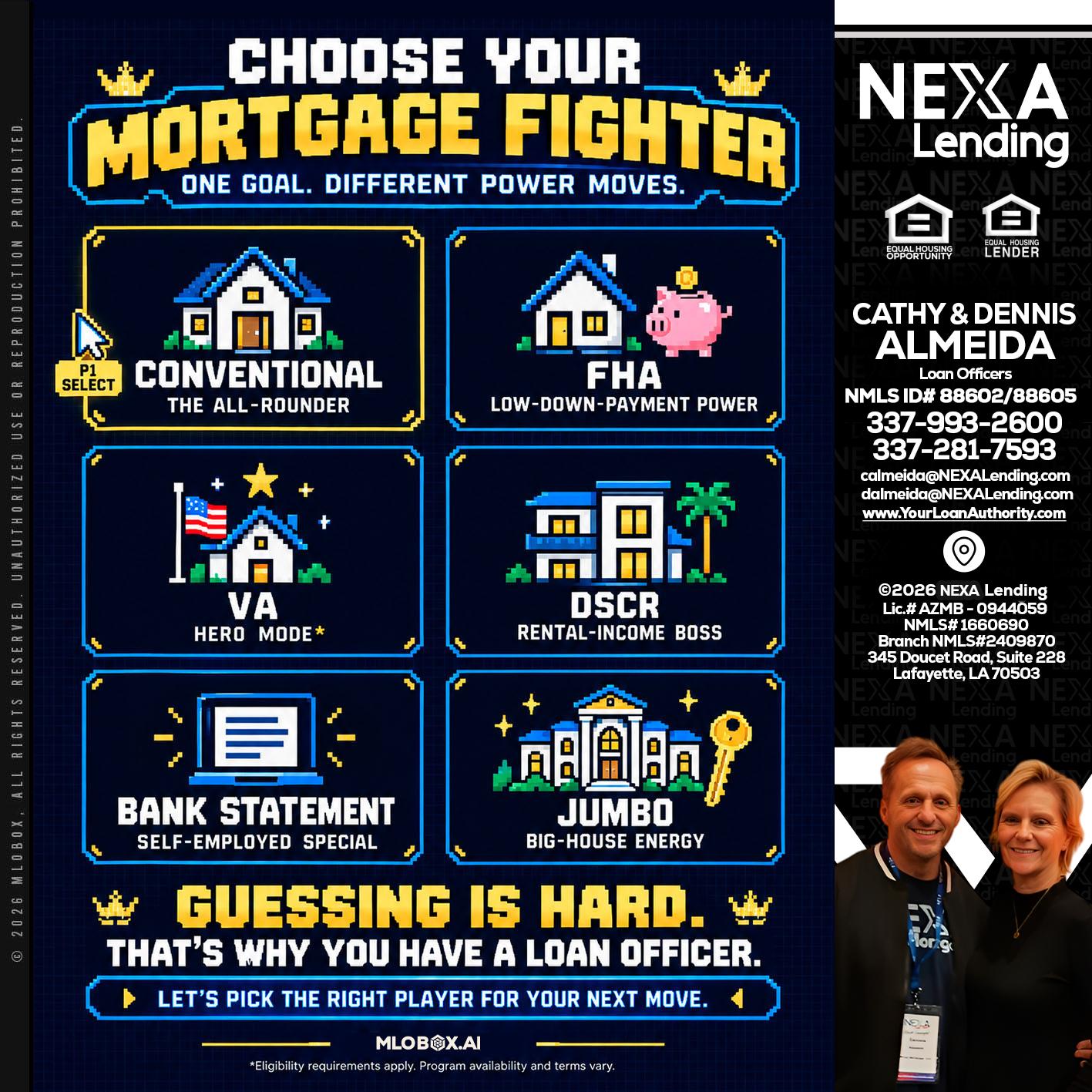 CHOOSE YOUR MORTGAGE - Dennis Almeida -Mortgage Loan Officer